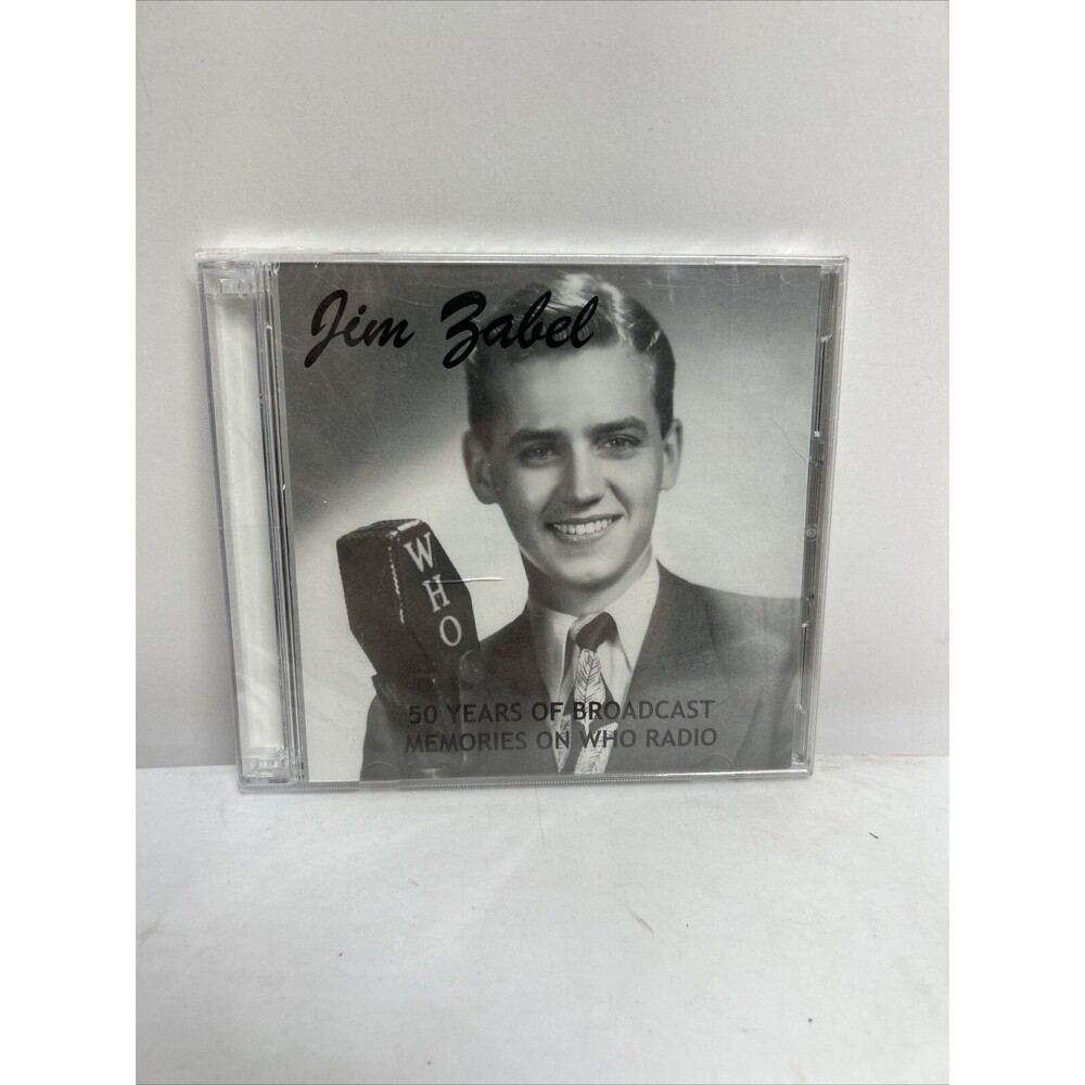 Jim Zabel - 50 Years Of Broadcast Memories On WHO Radio (CD) - BRAND NEW, SEALED